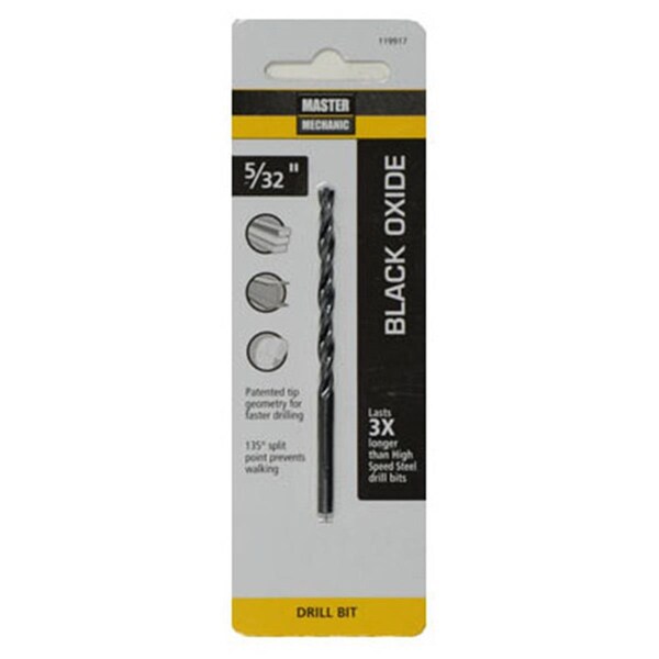 Swivel 0.15 x 3.12 in. Master Mechanic Oxide Drill Bit - Black SW3853432 - main